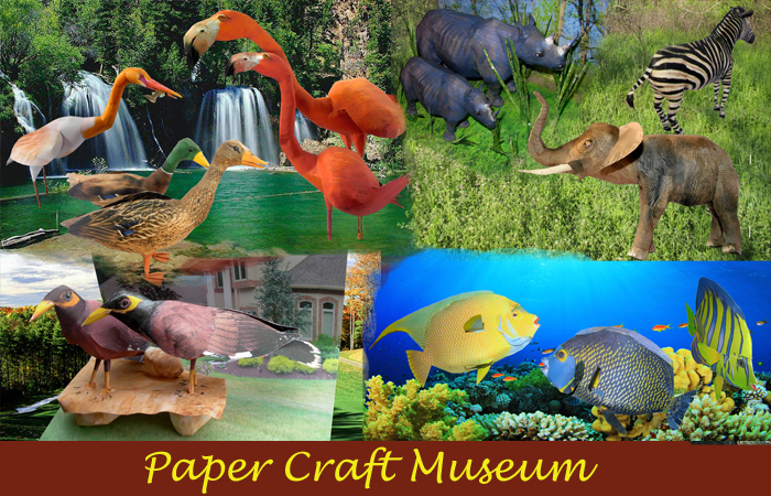 3D Paper Craft Model