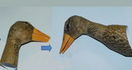 Duck Bird 3d Paper Model