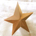 make a origami star