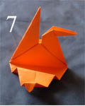 paper craft models Origami Swan