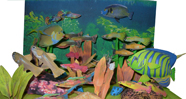 Fish Aquarium Paper 3d Model