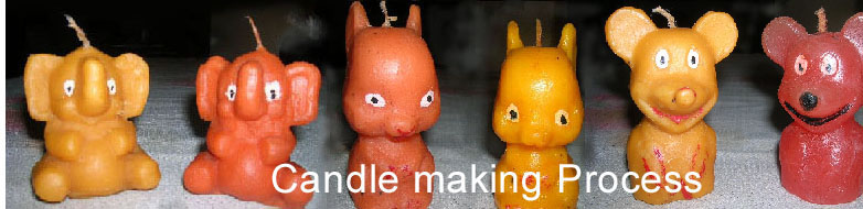 Process of Candle Making at Home