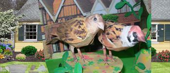Paper Craft 3d Birds Models