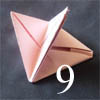Boats of paper craft